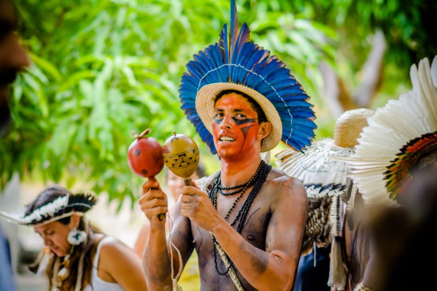 Tribo Fulni ô Divulga Cultura Indígena Na Praça Do Bem Estrelário Eco